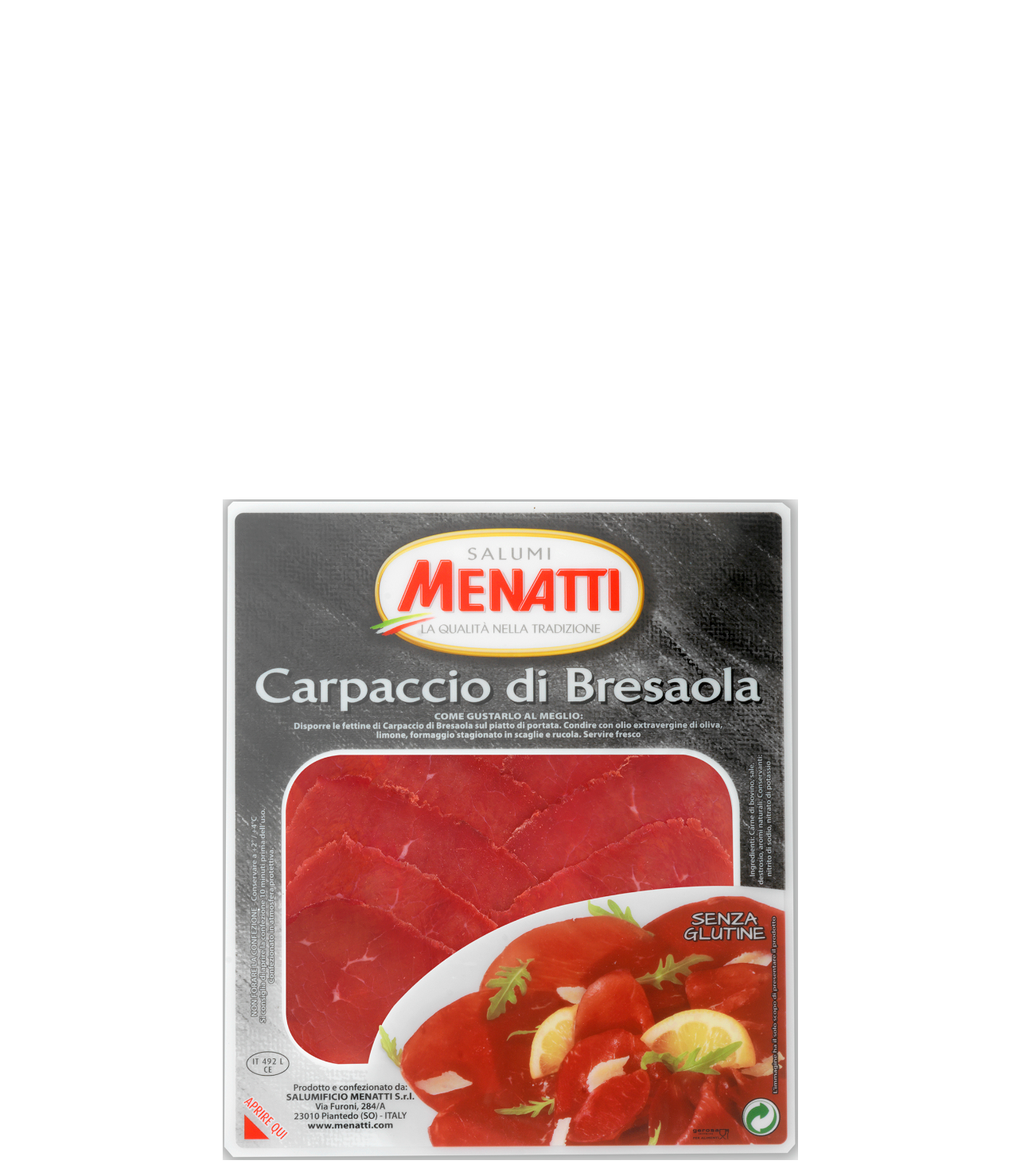 Busta Carpaccio di Bresaola 100g