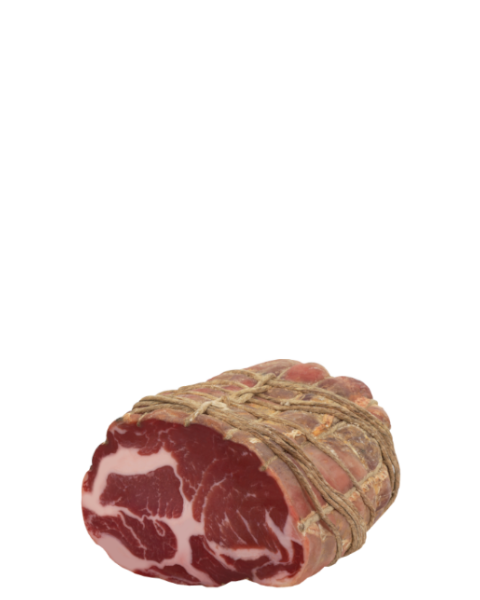 Gewürzte Coppa – Scheibe
