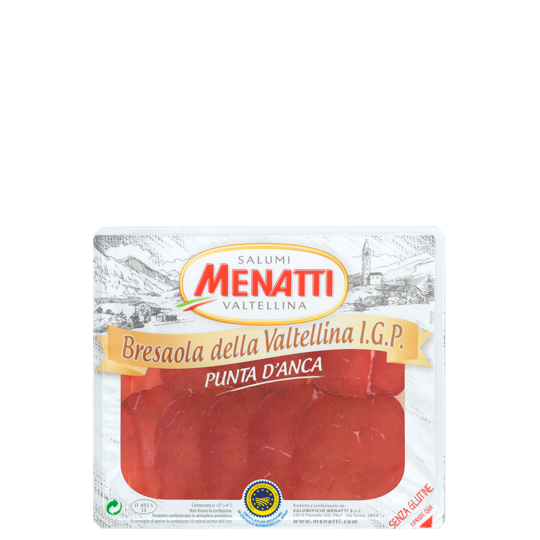 bresaola affettata sottovuoto in busta 100 g in vendita online