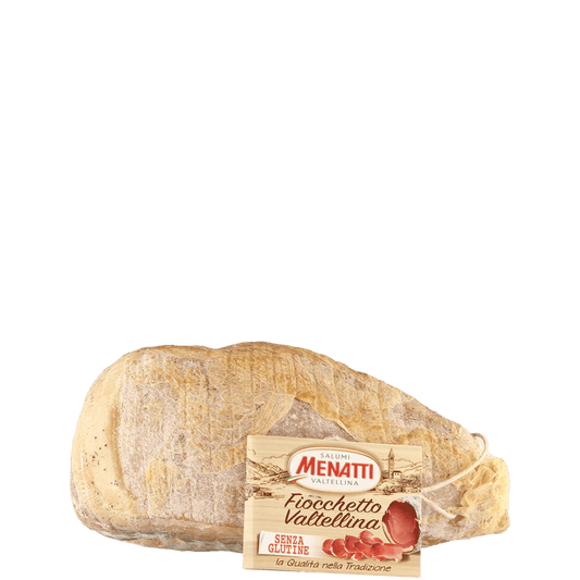 Prosciutto crudo fiocchetto della Valtellina, prosciutto tipico di montagna, in vendita online